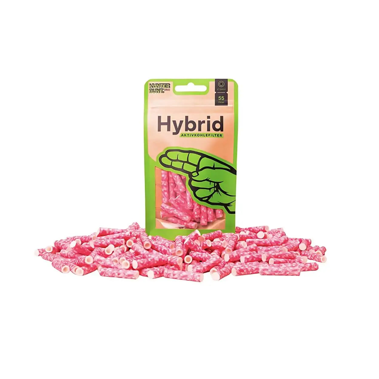 Hybrid Supreme Aktivkohlefilter | 55er Pack Ø 6,4 mm
