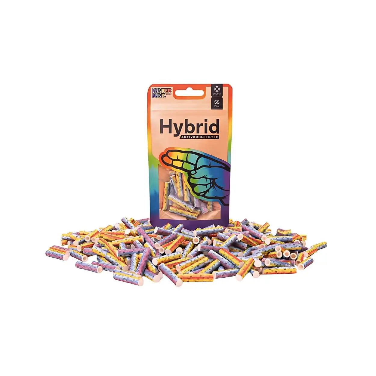 Hybrid Supreme Aktivkohlefilter | 55er Pack Ø 6,4 mm