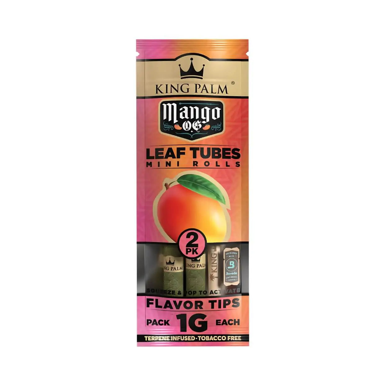 King Palm 2 Mini Rolls | 1g