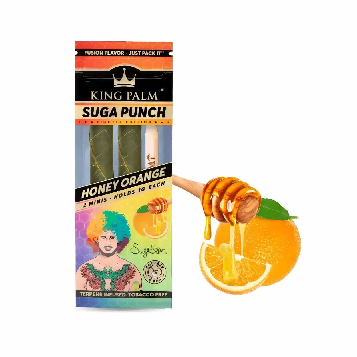 King Palm 2 Mini Rolls | 1g