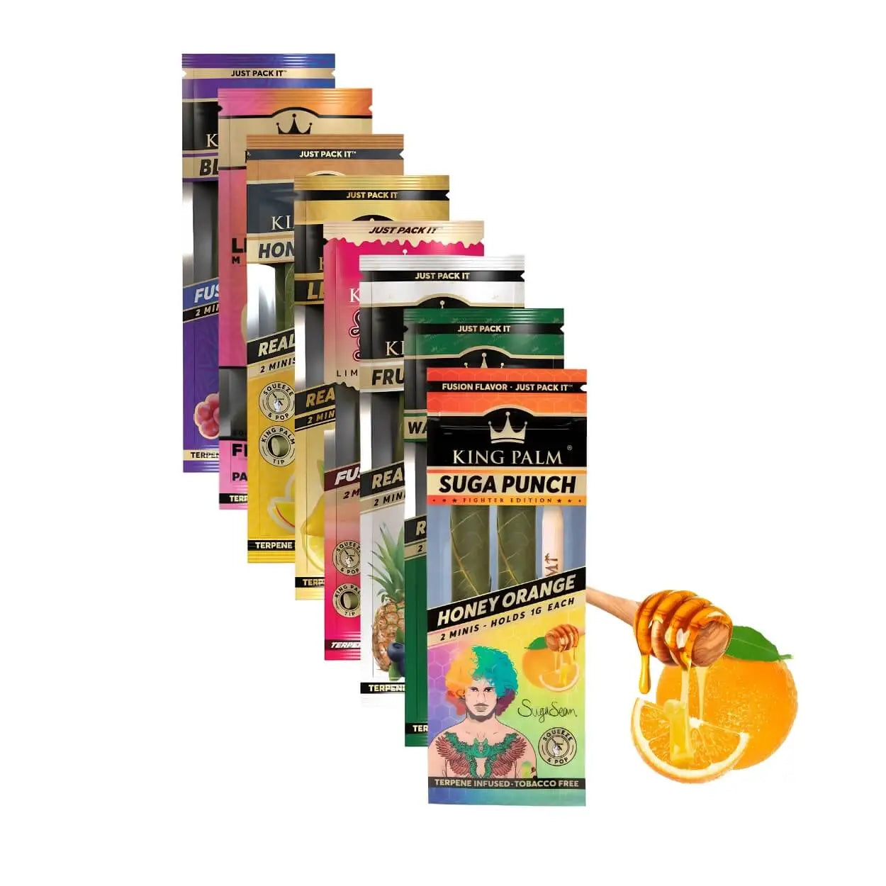 King Palm 2 Mini Rolls | 1g